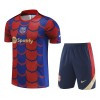 Officiële Voetbalshirt + Korte Broek Barcelona Pre-Match 2024-25 - Kids